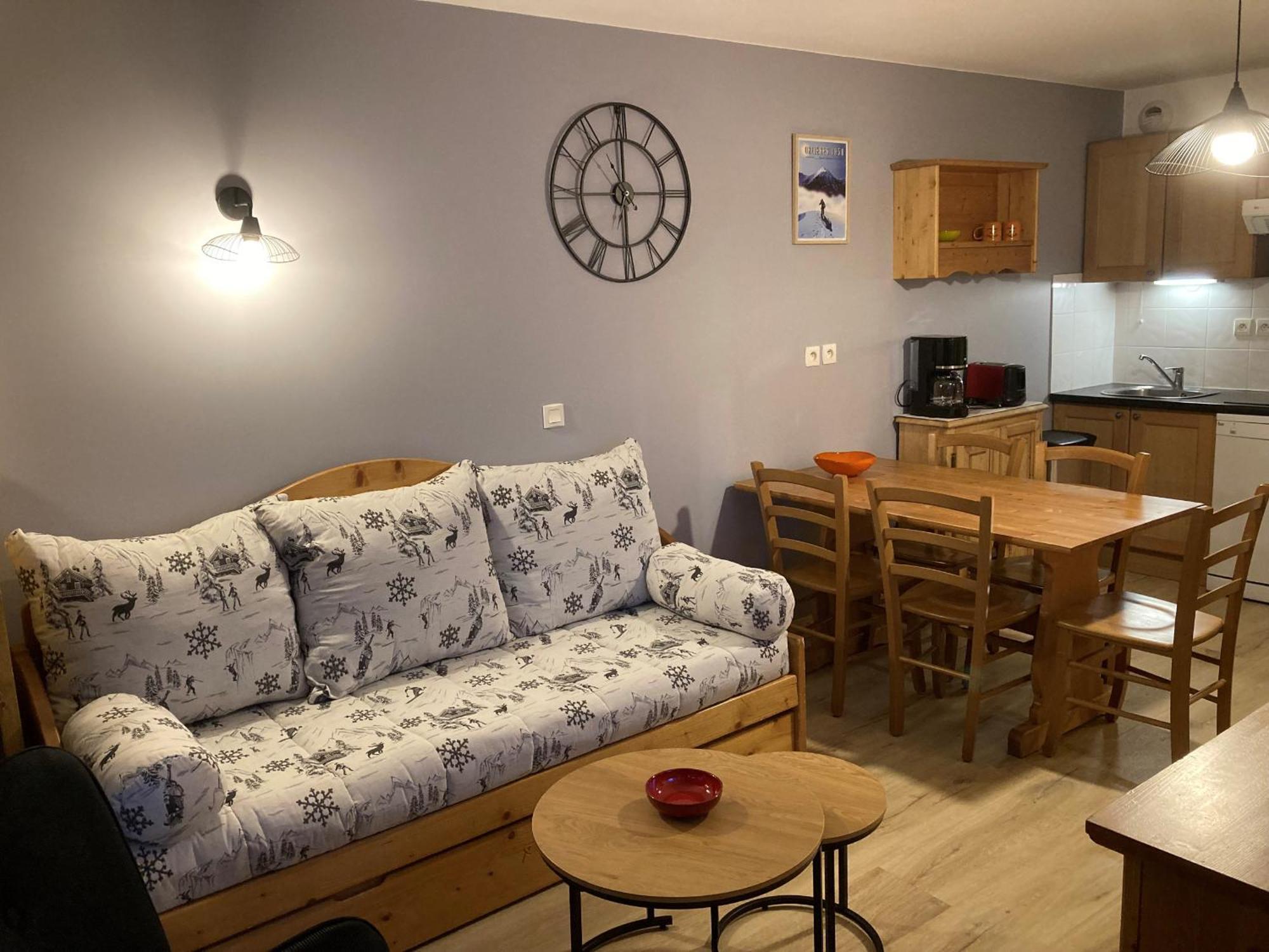 A203- Appartement 2 Pieces Cabine 6 Personnes Orcières المظهر الخارجي الصورة